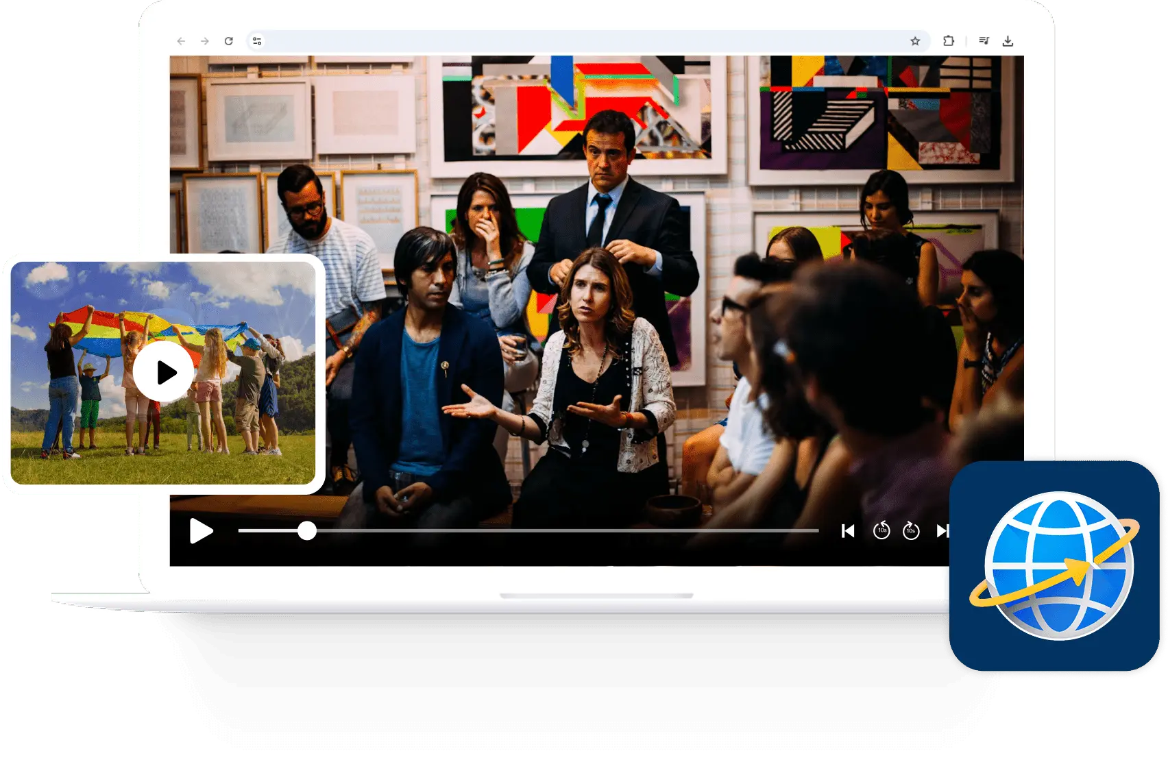 Web Browser Player